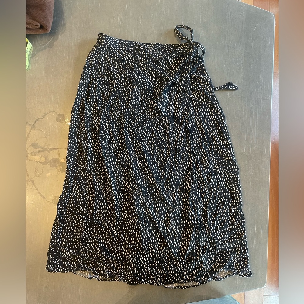 Polka Dot wrap skirt
